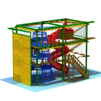 guqi indoor climb rope course adventure indoor kids playground