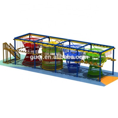 Outdoor rope course adventure park climbing wall outdoor playground equipment